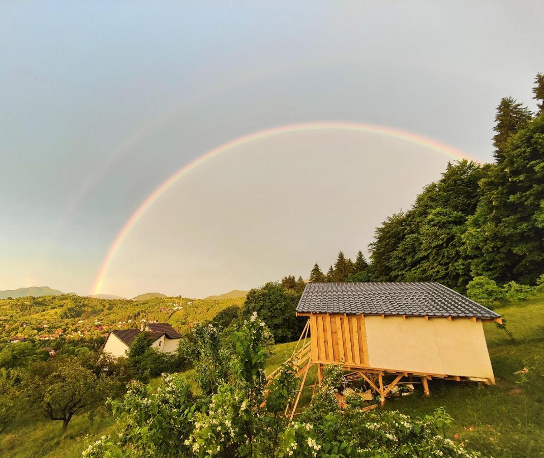 Rainbow Chalet Bran  Exterior foto
